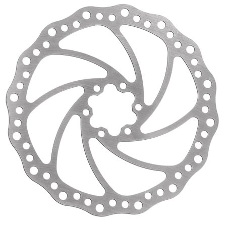Sykkel bremseskive 140 mm 1 stk rustfritt stål 6-hulls universal sykkel[qb]