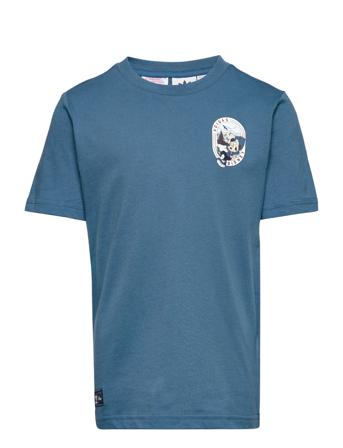 Disney Mickey And Friends T-Shirt T-shirts Short-sleeved Sininen Adidas Originals