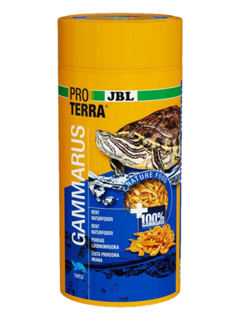 JBL - Gammarus Treats for Turtles 1 L - Reptil - Reptilfôr og reptilmat - Tørkede fôrinsekter for reptiler - ZOO.no