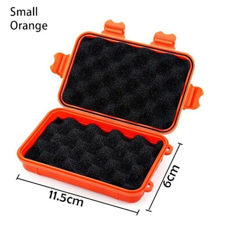 1st Reseförvaringslåda Överlevnadslåda LITEN ORANGE LITEN ORANGE