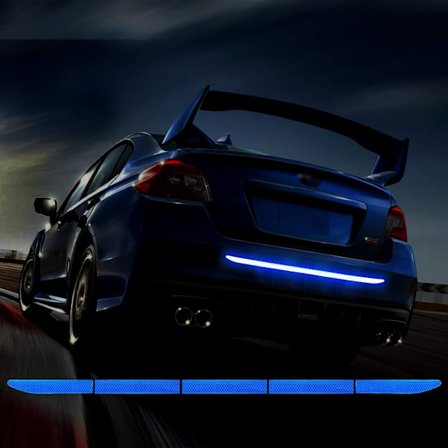 35,2'' Sterke Reflekterende Stripe Klistremerker Høyintensitets Natt Synlighet Reflekterende Klistremerke Universal Sikkerhetsadvarsel Diamant Klasse 