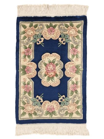 Kiina 90 Line Matot 60X90 Musta/Beige Villa, Kiina