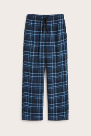 Kappahl | Spodnie piżamowe z flaneli | Ciemnoniebieski