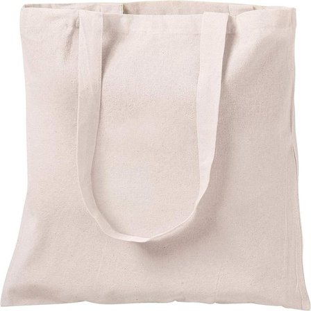 Naturlig bomuld 5-pak genanvendelige indkøbsposer, bomuldslærredstaske, miljøvenlig superstærk vaskbar