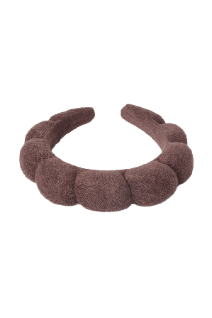 Å BEAUTY Terry Headband Håraccessoarer & tillbehör Unisex Brun ONESIZE