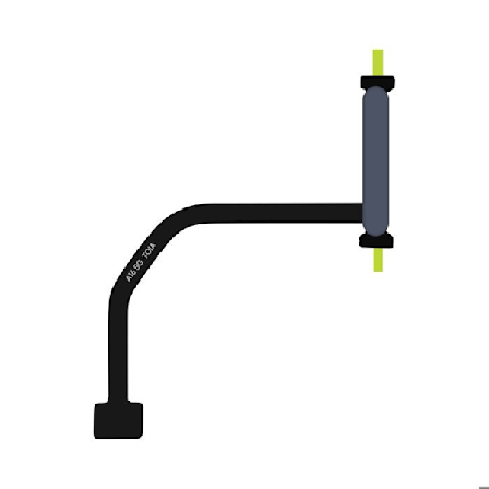 Fingeraftrykslæser - SAMSUNG - Galaxy A16 - Sort - 100% ny - Indbygget forbindelseskabel