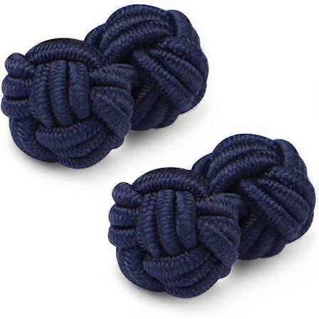 Silkeknude Manchetknapper Stof til Herreskjorte til Forretningsbryllupsgave