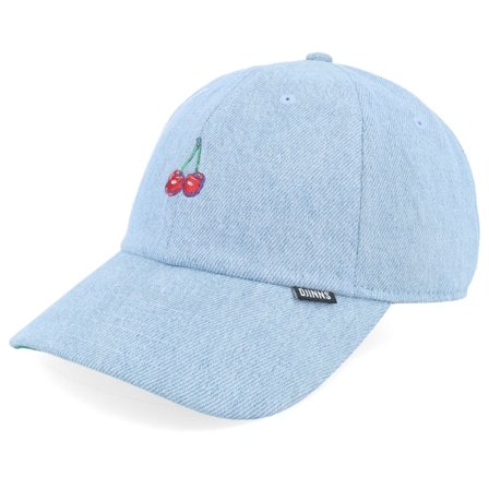 Djinns - Blue - unconstructed - Cap - Dnc Cherry Light Denim Dad Cap - Hatstore