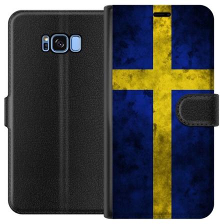Samsung Galaxy S8 Tegnebogsetui Sverige Flag
