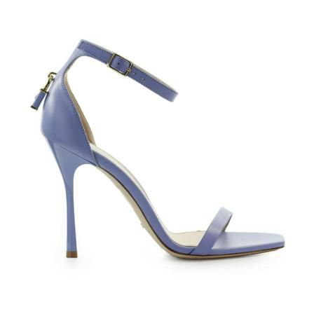 Elisabetta Franchi - Sandaler - Blå - Dam - Storlek: 36 Eu, Dam, Storlek: 36 EU