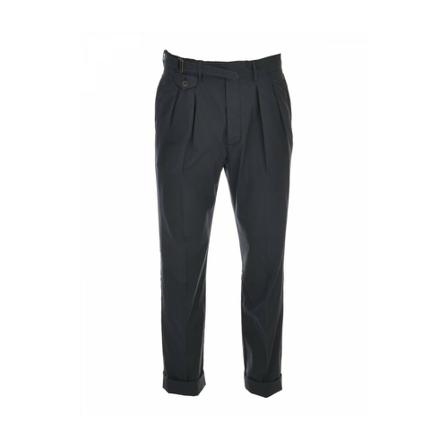Lardini, Pantalone Emluxor 5 Blauw, Heren, Maat:S
