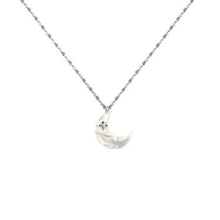 S925 hopea kaulakoru Moon