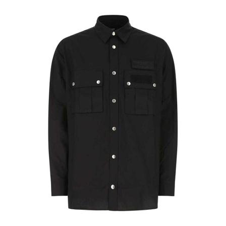 Balmain Casual Shirts Sort, Herre Skjorter