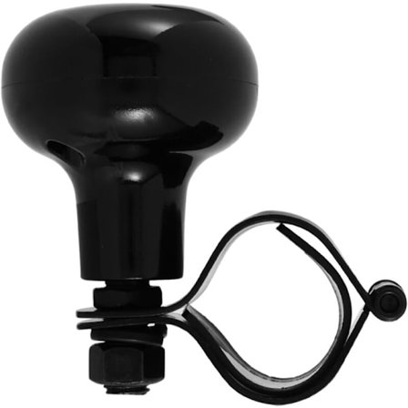 Bilratt Spinner Knob Power Handtag Boll Handkontroll Booster Hjul Förstärkning Auto Knob Boll, Silver