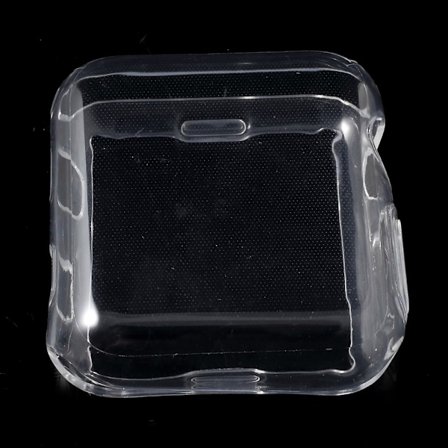 Clear Tpu Case with Non-slip Inner for Apple Watch Series 3 2 1 42mm