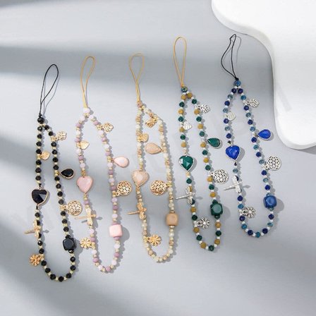 Mobiltelefonstropp, mobiltelefon smykker, mobiltelefon håndleddsstropp