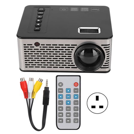 uc26 Mini bærbar projektor 1920x1080 600 Lm hjemmebiograf medieafspiller