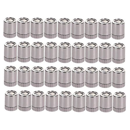 36 st Miniatyrbelysning för, Miniatyr LED-lampor för Hantverk, Mini Spotlights Batteridrivna (Varmvit) (FMY)