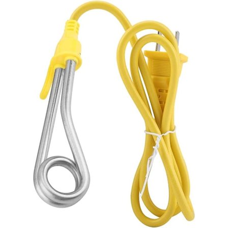 Krusvarmer Dyppbar Bærbar 220V 600W1m for Camping Utendørs Kanne Varmt Te Suppe