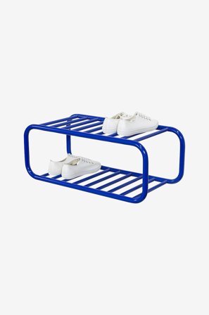 Spinder Design - Retro Skohylle - Blå - Skoskap - Fra Homeroom