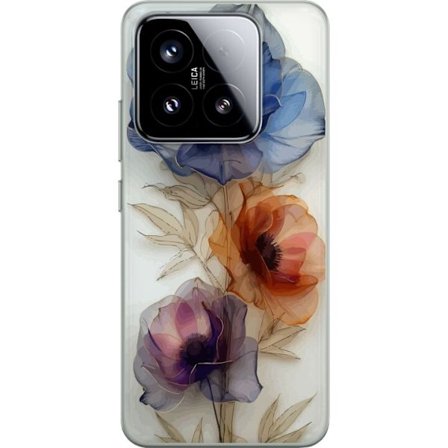 Mobilskal till Xiaomi 15 med Silkesblommor