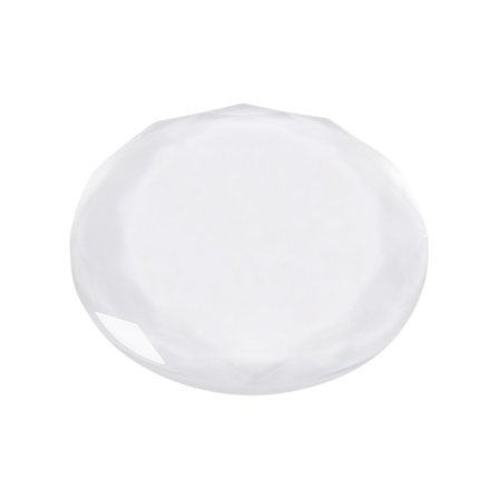 Rund krystal øjenvippelimholder, vippeseparator, klæbende limpalet til extensions