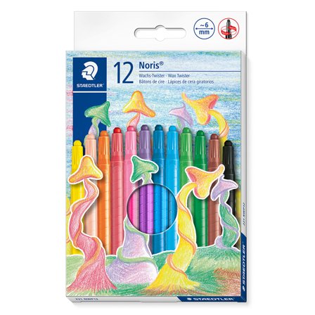 Noris Club wax twister 12-set