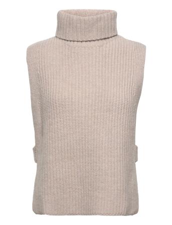 Erica Knit Vest Beige Creative Collective