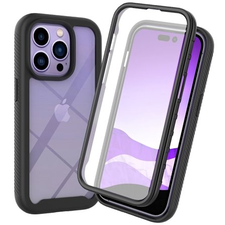 360 Full Cover Case iPhone 14 Pro Black