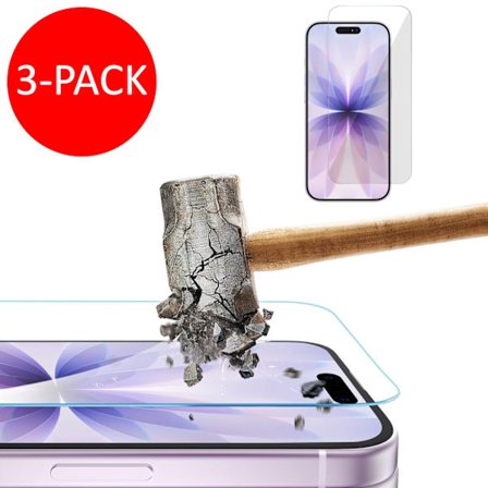 3-pakkaus Iphone 17 karkaistu lasi premium -näytönsuoja