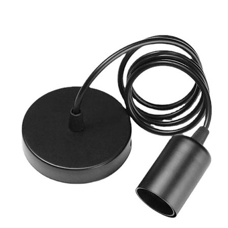 Tråd Hängande Pendellampa Huvud med Sladd Pendel Sladd Set DIY Di