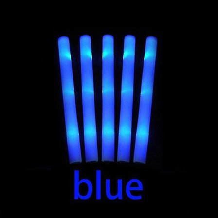 60st Färgglada Glow Sticks Light-up Led Foam Sticks Sponge Glowsticks Rave Glow-green -HG