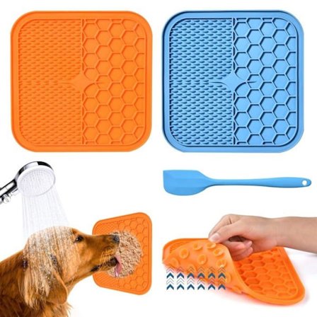 Børste - børstehanske - Aiqinu kardebørste - Schleckmatte Hund