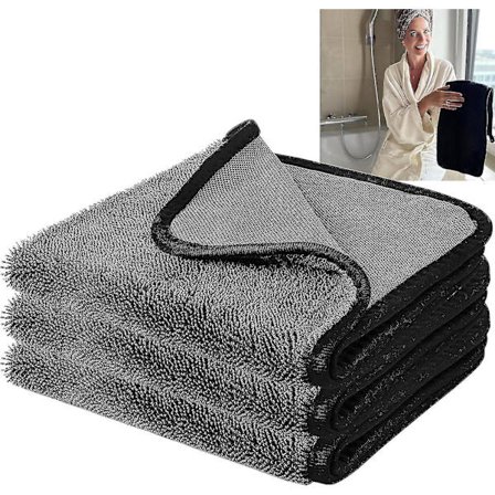 Brusekabine Klud Til Vandfjernelse I Brusebad Og Badekar, Skinnende Badeværelse Xxl Tørreklud, Hurtigtørrende Tørreklud db