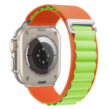 2025 Nytt Alpine Loop-armband för Apple Watch Ultra 2 Band 49mm 10 9 8 7 46mm 42mm 45mm 41mm Nylonarmband iWatch 654 SE 44mm 40mm