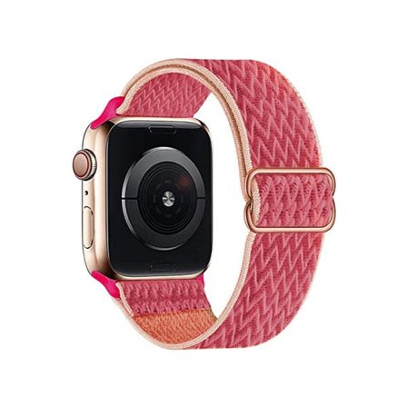 IC Stretchigt armband kompatibelt med Apple Watch band, kompatibelt med i Watch Series 6/5/4/3/2/1 SE (12#, 40/42mm)