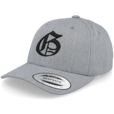 Kinder Kiddo Cap - Grau adjustable Cap - Kinder G Letter 3d Heather Grey Adjustable @ Hatstore