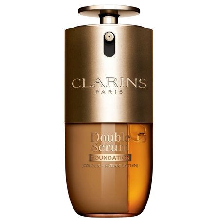 Clarins DOUBLE SERUM FOUNDATION - 2-in-1 hybrid foundation D2W 30ml - Fondotinta liquido