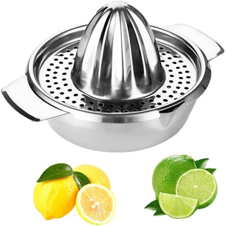 1 stk. Rustfrit Stål Citrus Appelsin Juicer Citron Lime Frugt Håndpres Køkkentilbehør