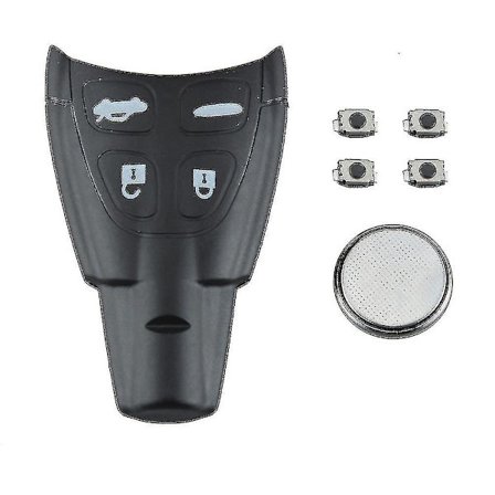 Ersättningsfjärrnyckelskal med reparationskit för Saab 93 95 9-3 9-5