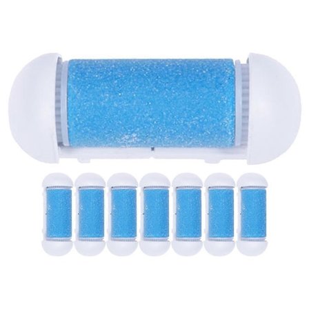 8 stk Erstatningsrullefyllinger for Elektrisk Fotfil Pedikyr Filruller Fotpleieverktøy