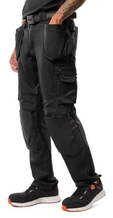 Arbetsbyxor Fristads Herr Green hantverkarbyxa 241 GS25, Svart Arbetskläder