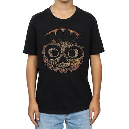 Coco Boys Miguel Face Bomull T-shirt 7-8 år Svart