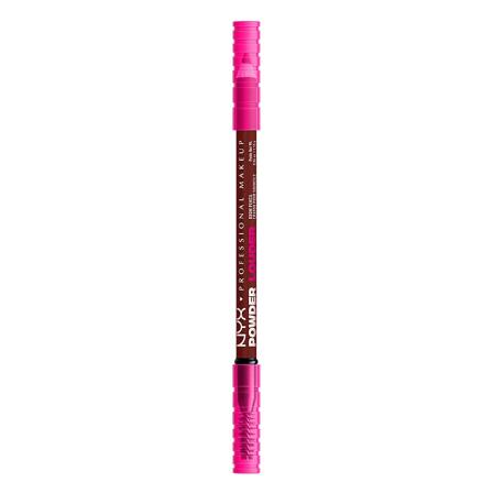 NYX PROFESSIONAL MAKEUP Powder Louder 04 Black Cherry brynpen, Makeup, Øjenbryn, Øjenbrynsblyanter