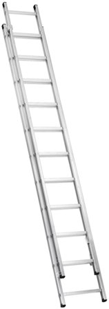 Skeppshultstegen YS-490 Utskyvbar stige I-profil, aluminium 9 meter, Stiger & stillaser