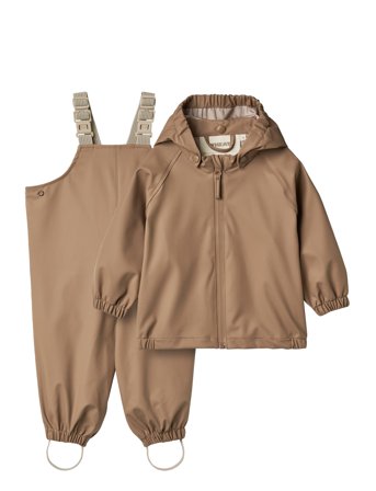 Wheat Rainwear Charlie Set - Brown - 86