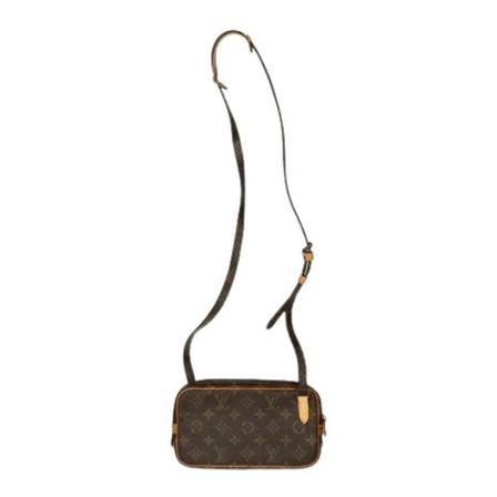 Louis Vuitton Vintage Pre-owned Læder louis-vuitton-tasker Brun, Dame Vintage Tasker, Størrelse: ONE Size