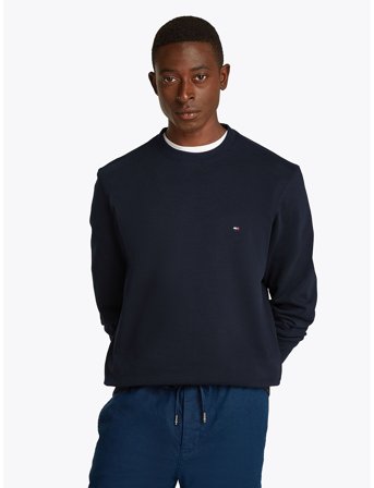 Tommy Hilfiger Essential Terry Crewneck - Navy - S
