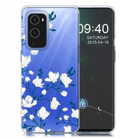 Deco OnePlus 9 Pro kotelot - Valkoinen Kukka White