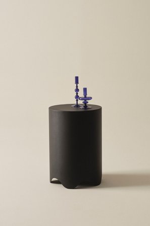 Jotex - Sidebord, Diameter 38 Cm Svart matt svart - BOOM - Kjøp Sidebord & småbord hos Jotex